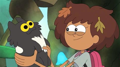 They both wear the school uniforms and have messy brown hair. . Amphibia domino 2